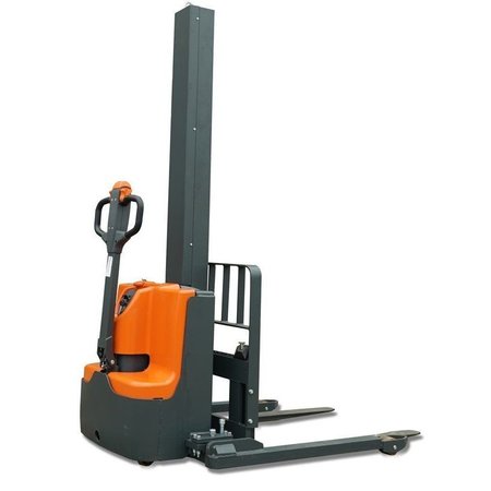NOBLELIFT ELECTRIC STRADDLE LEG STACKER-MAX LIFT HEIGHT: 63" - CAP: 2200 LBS PSE22MSL-63